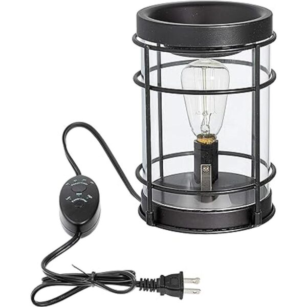 Calentador de velas eléctrico de bombilla vintage con