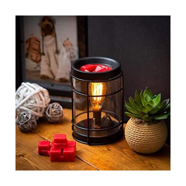 Calentador de velas eléctrico de bombilla vintage con