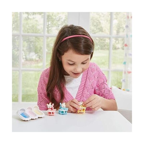 Calico Critters Juego de cuidado de trillizos juego de_3