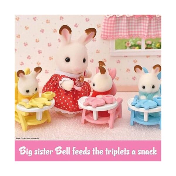 Calico Critters Juego de cuidado de trillizos juego de_6