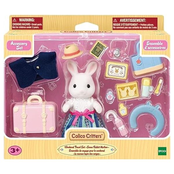 Calico Critters Snow Rabbit Juego de viaje para fin de_2