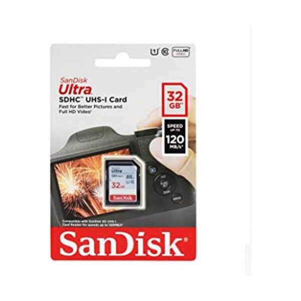 Calumet Sandisk Ultra SDHC 32 GB 80 MBS C10 Flash Memory_1