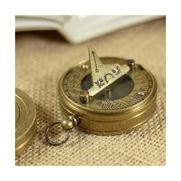 Calyron Reloj de sol magnético con diseño de muñeca de