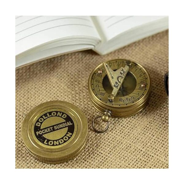 Calyron Reloj de sol magnético con diseño de muñeca de