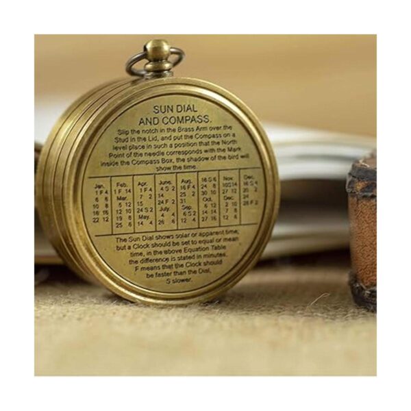 Calyron Reloj de sol magnético con diseño de muñeca de