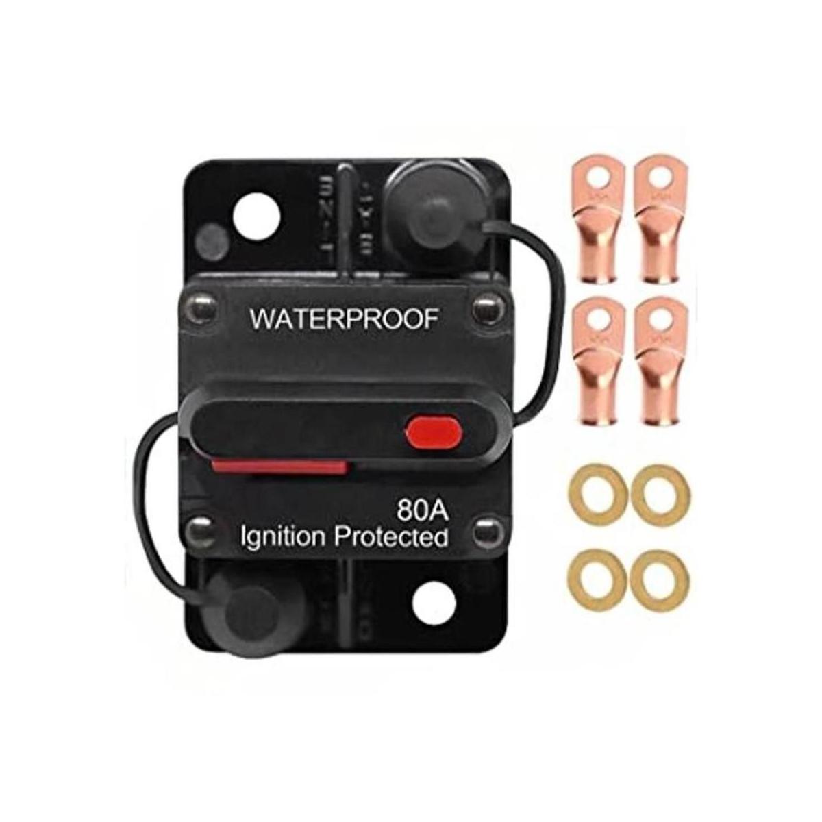 Calvert win 80 Amp disyuntor con reinicio manual para