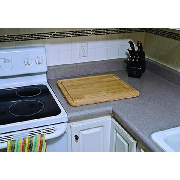 Camco 43753 Estufa Topper de madera y tabla de cortar