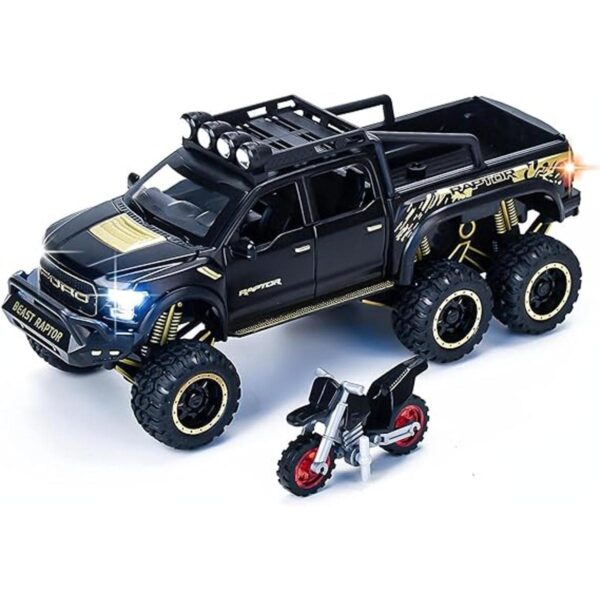 Camiones de juguete modelos de camioneta F150 de metal_1