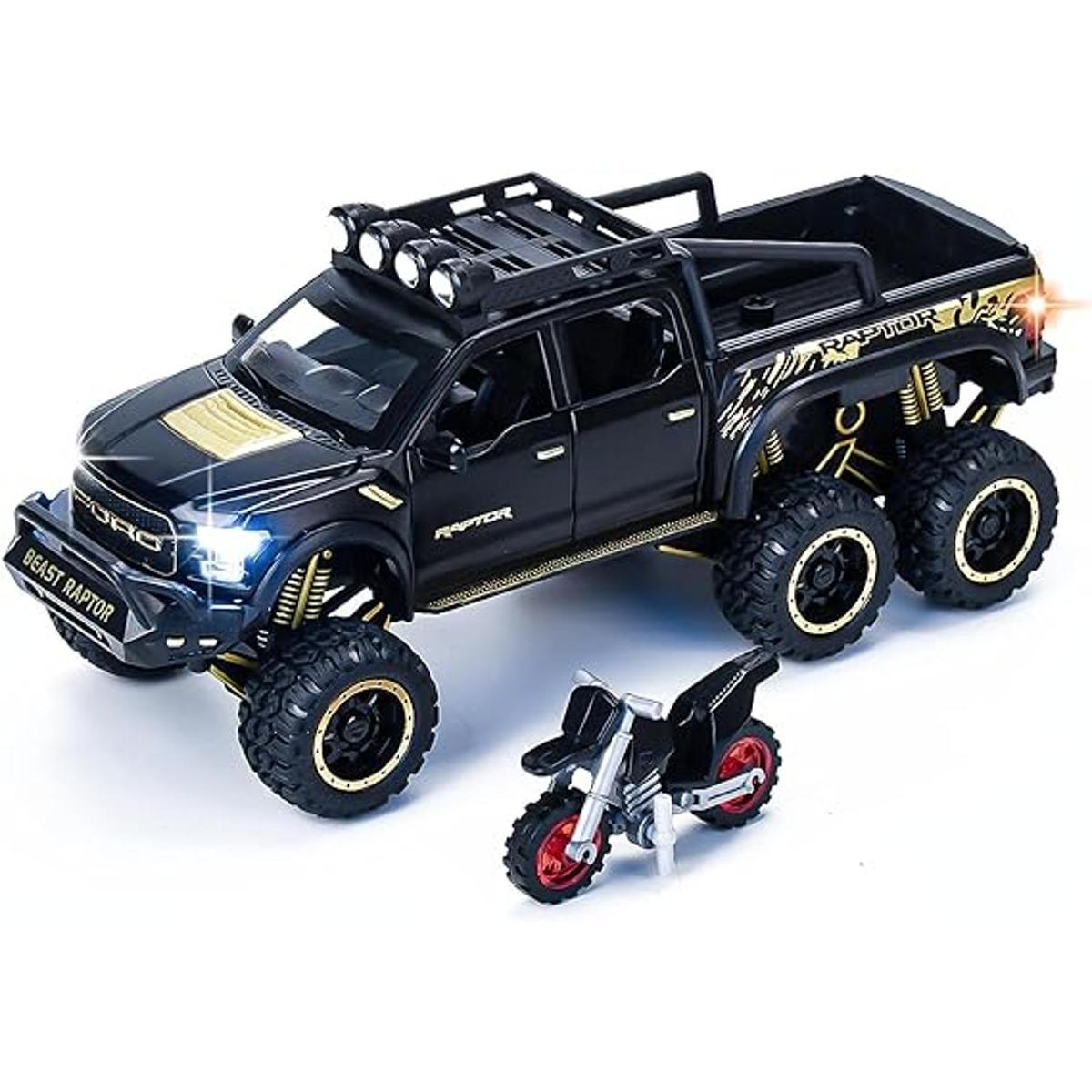 Camiones de juguete modelos de camioneta F150 de metal