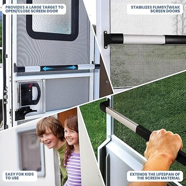 CampN Barra transversal universal para puerta de