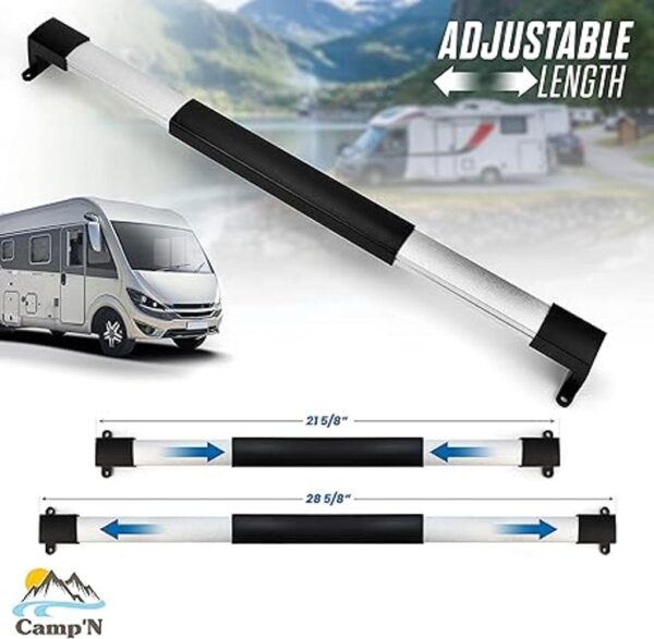 CampN Barra transversal universal para puerta de