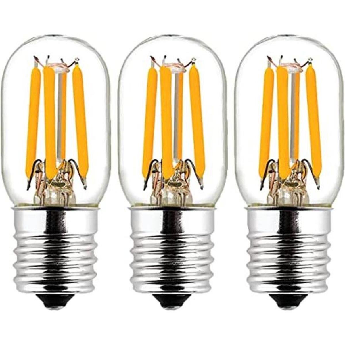 Canamax Bombilla LED T7 E17 2 W 120 V paquete de 3