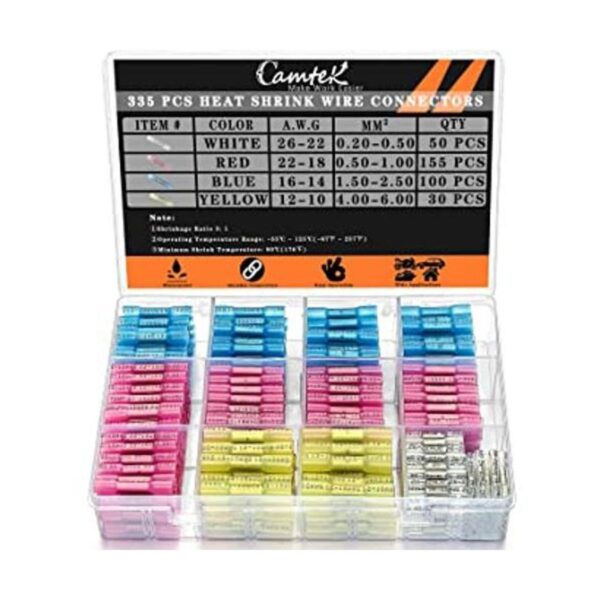 Camtek 335 conectores termorretráctiles a tope_1