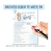 Can Bearly Wait Baby Shower Games Blue Sky Bingo Find_5