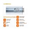 Canamax Condensador redondo de doble funcionamiento de_3