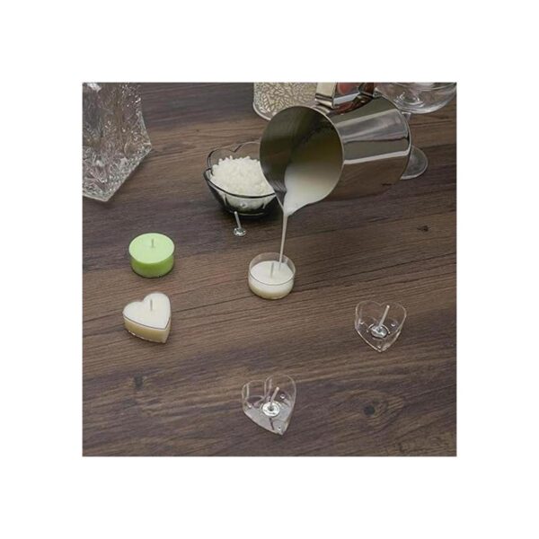 CandMak Vasos de vela para velas de té 50 unidades de_3