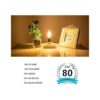 Candelabro de bajo voltaje de 12 V 24 V base E12_3