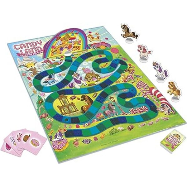 Candy Land Unicorn Edition Juego de mesa para niños_3