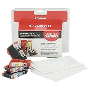 Canon BCI3e6 4 colores con papel fotográfico 50 hojas_1