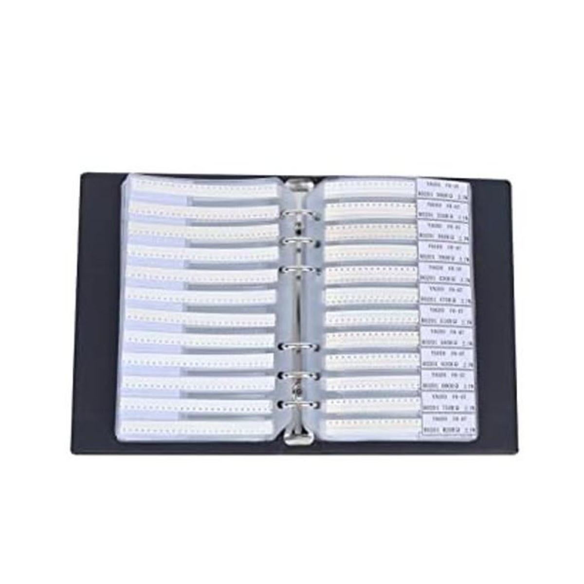 Capacitance 0201 170 resistencias de valor negro para