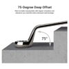 Capri Tools 14 x 516 pulg. 75 grados Deep Offset doble_2