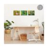 Canvbay Lienzo de 3 piezas con estampado de colibríes para_4