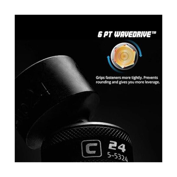 Capri Tools Enchufe de impacto universal de 0.630 in