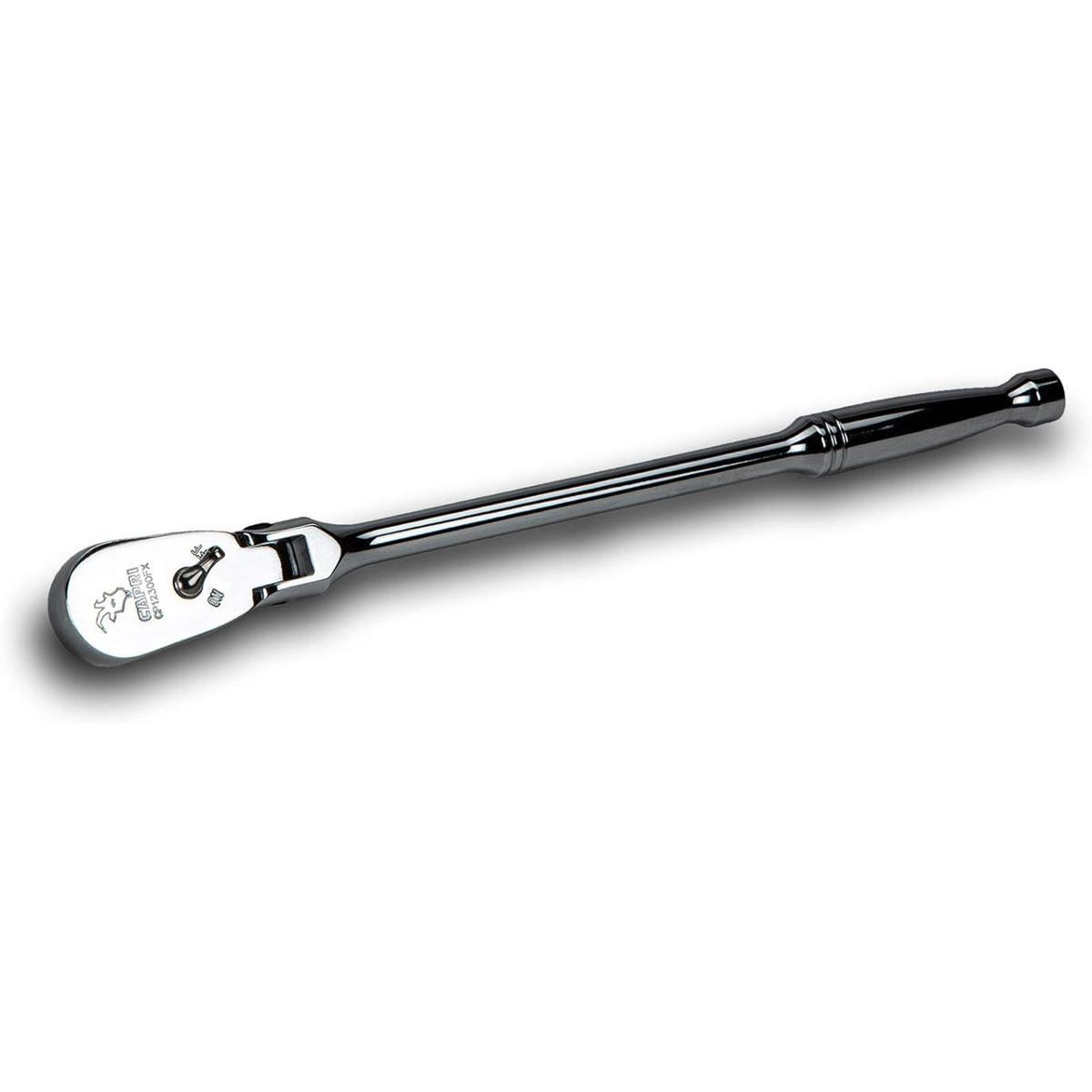 Capri Tools Trinquete de cabeza flexible de perfil bajo de