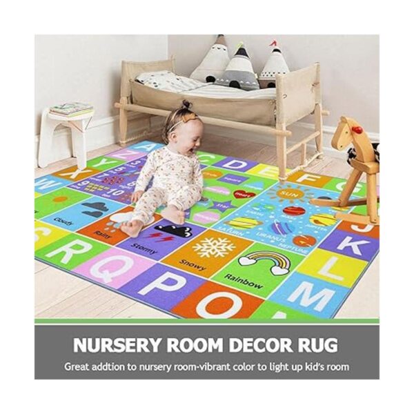 Capslpad Alfombra de juego para niños diseño de números