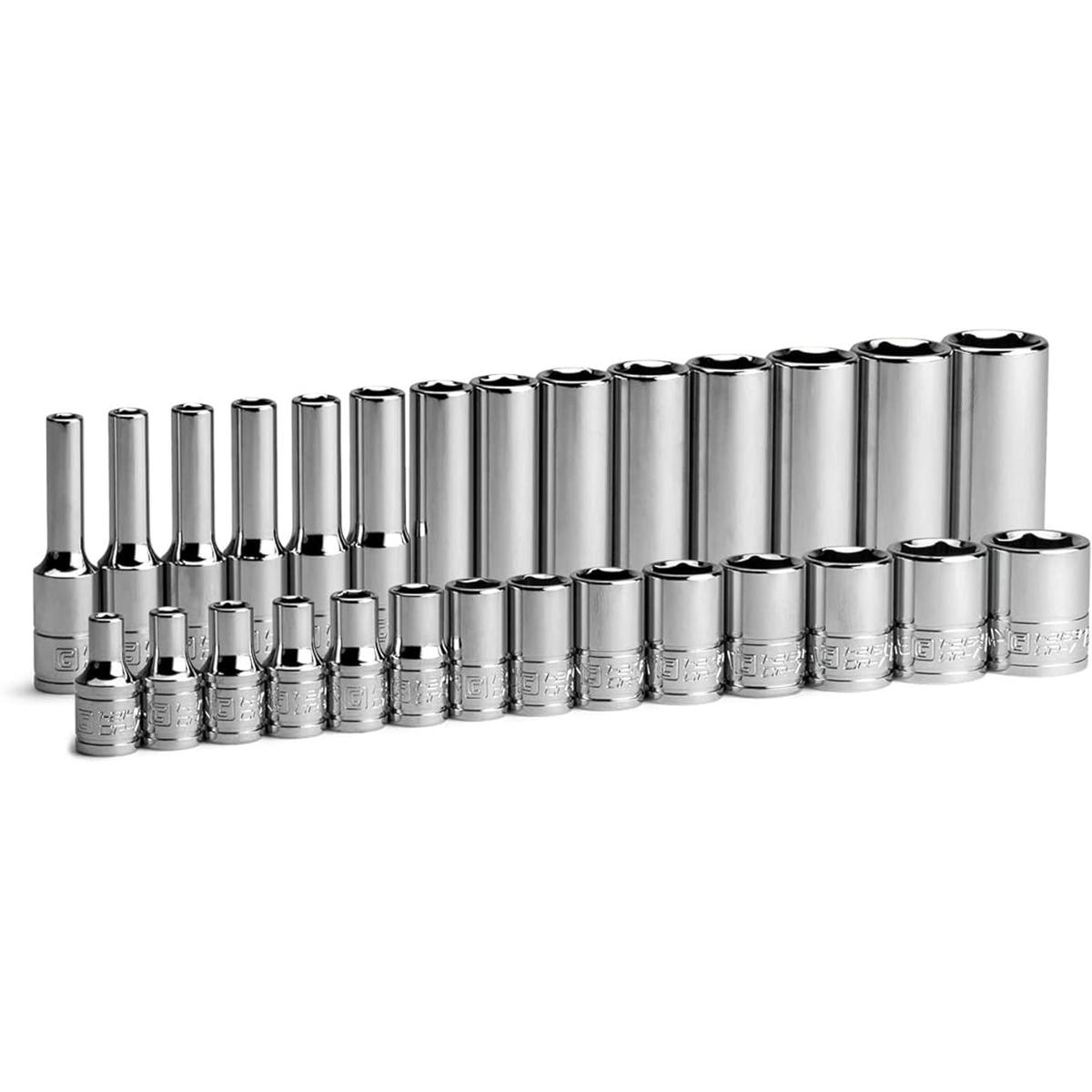 Capri Tools Juego de llaves de 6 puntos de 14 pulgadas