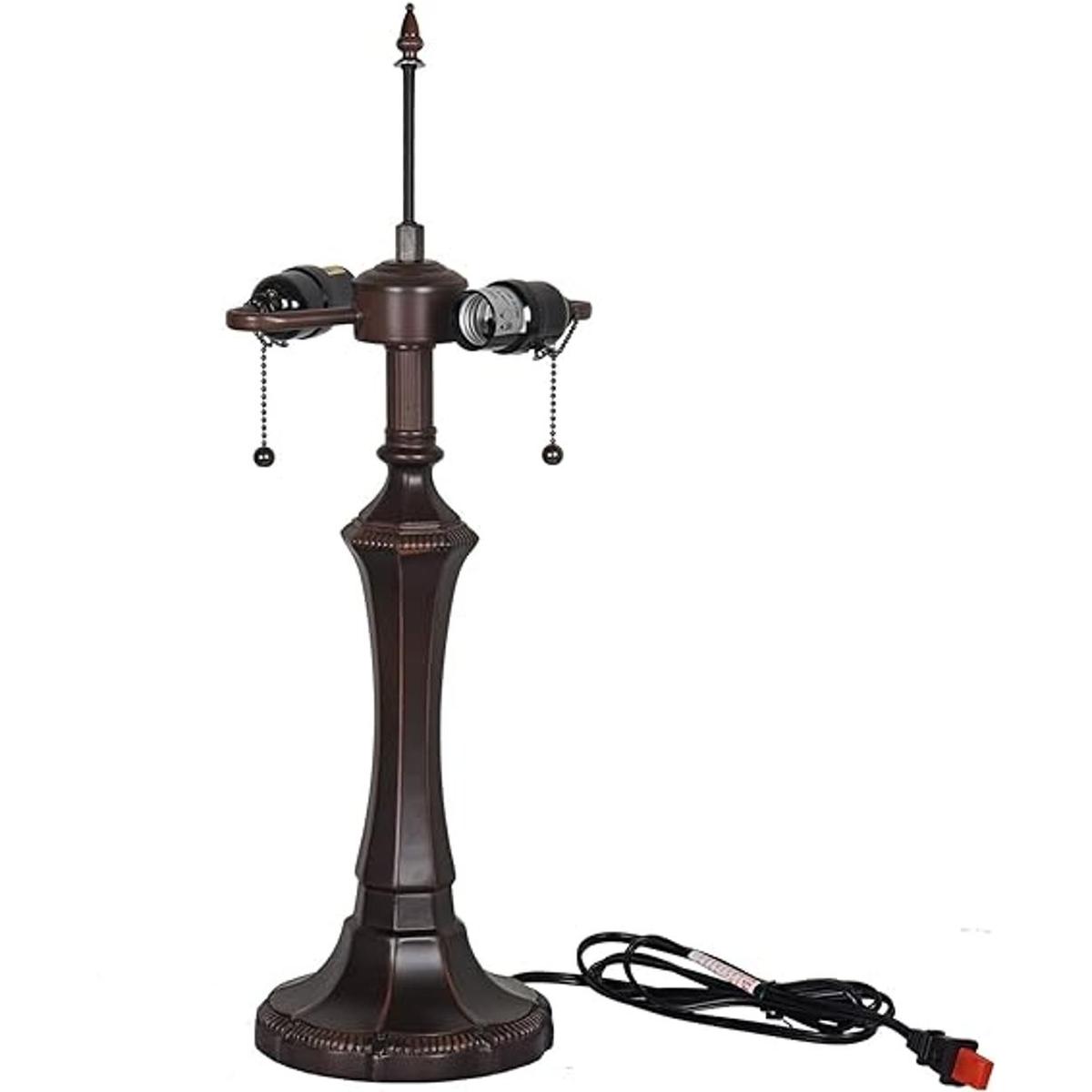 Capulina Tiffany Base de lámpara de mesa para lámpara de