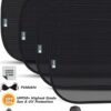 Car Window Shade XL 4Pack Extra Protective UPF 50_3