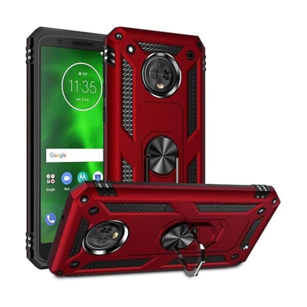 Carcasa de grado militar para Motorola Moto G6 360 con_2