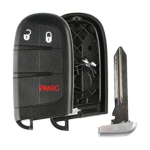 Carcasa de llavero remoto sin llave de 3 btn para Jeep_1