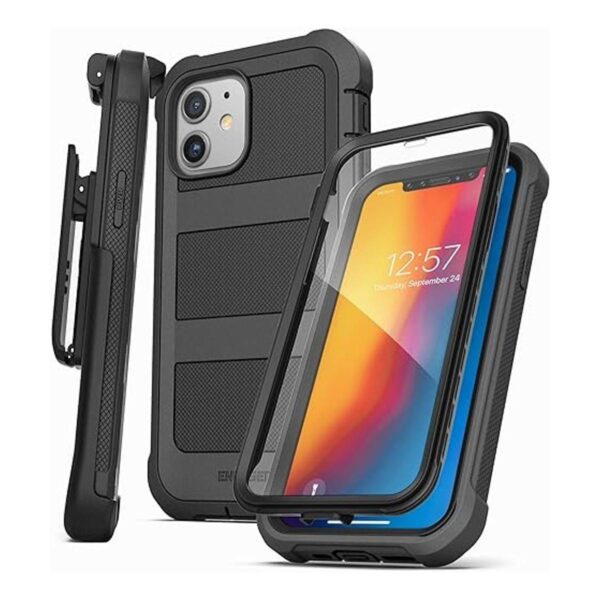 Carcasa para iPhone 12 con protector de pantalla_1