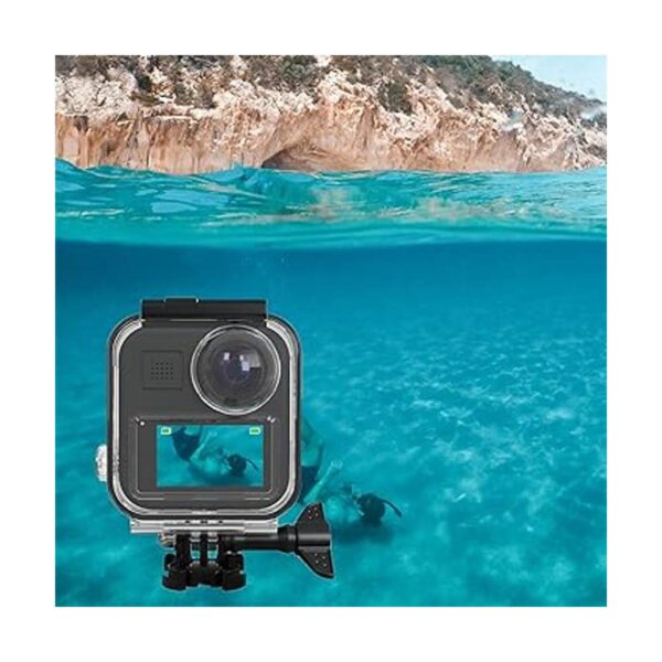 Carcasa impermeable para pantalla táctil para GoPro MAX_4
