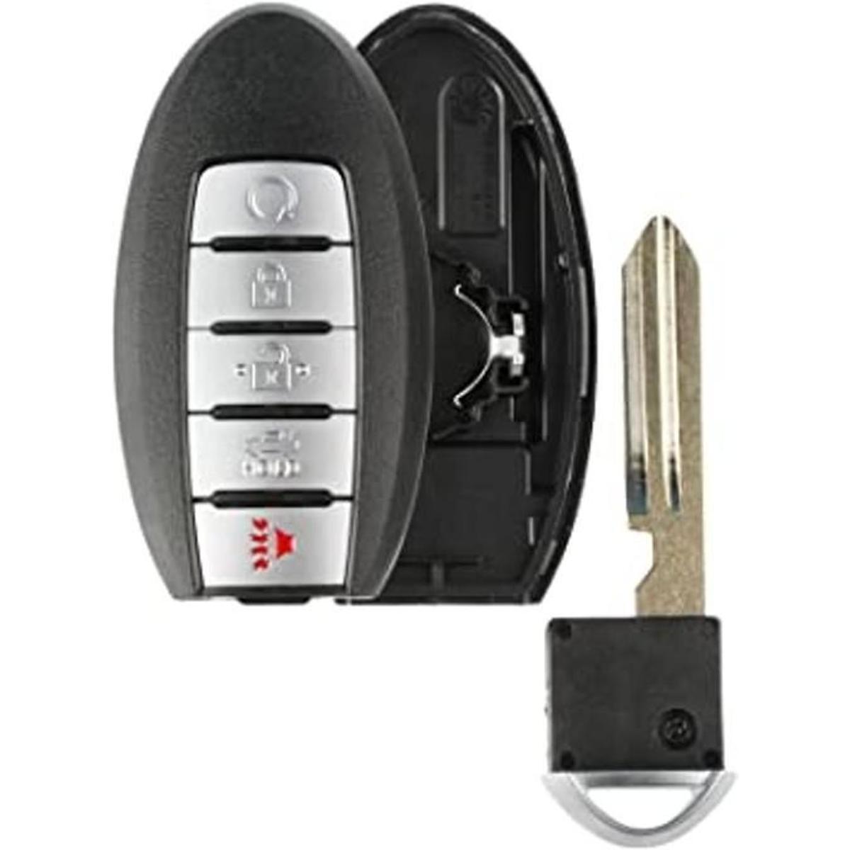 Carcasa inteligente de 5 btn para Nissan KR5S180144014;