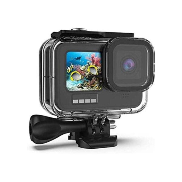 Carcasa impermeable compatible con GoPro Hero 11 negro