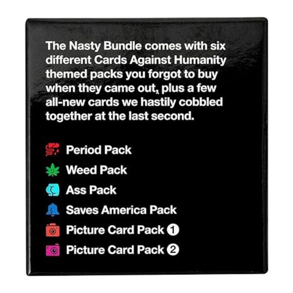 Cards Against Humanity Paquete desagradable 6 paquetes_3
