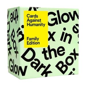Cards Against Humanity Edición familiar caja que brilla_1