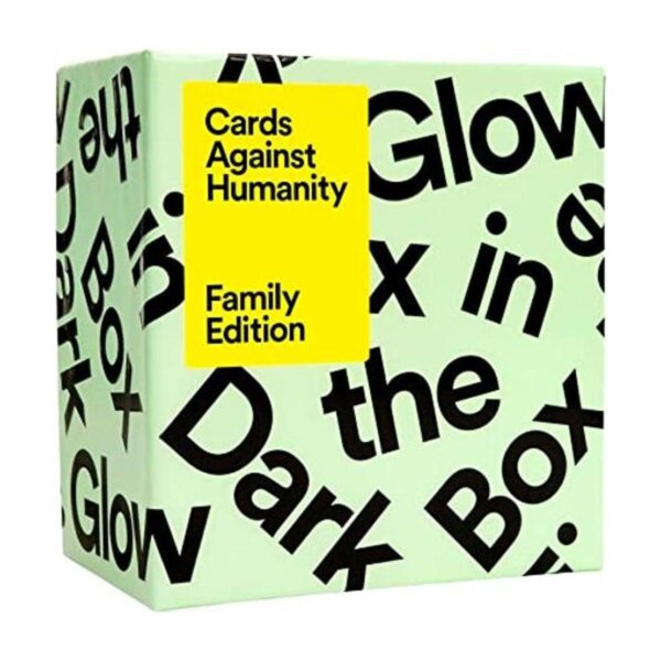Cards Against Humanity Edición familiar caja que brilla_1