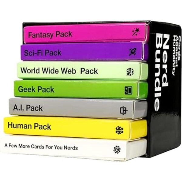 Cards Against Humanity Paquete Nerd 6 paquetes_2