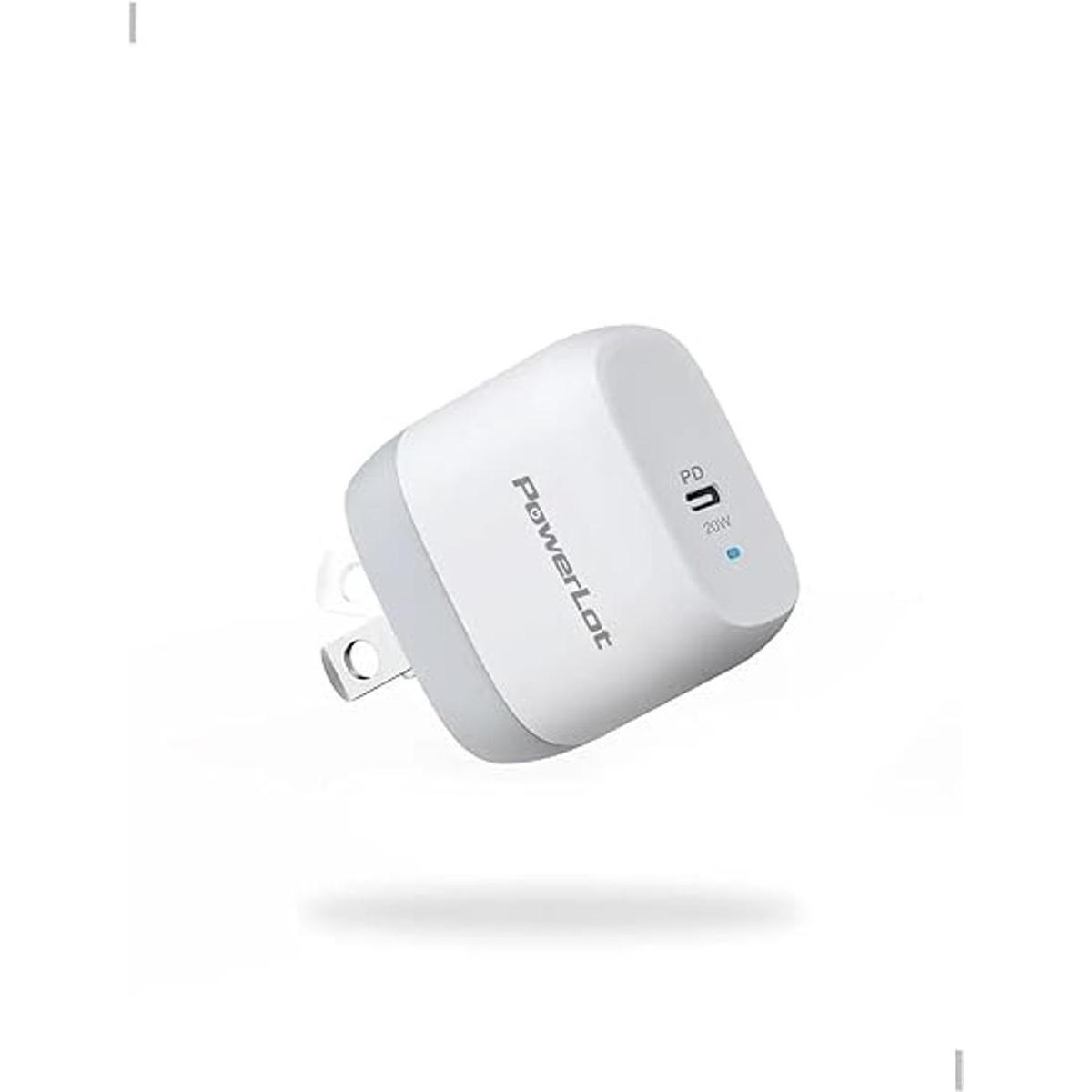 Cargador USB C PowerLot PD de 20 W cargador rápido para