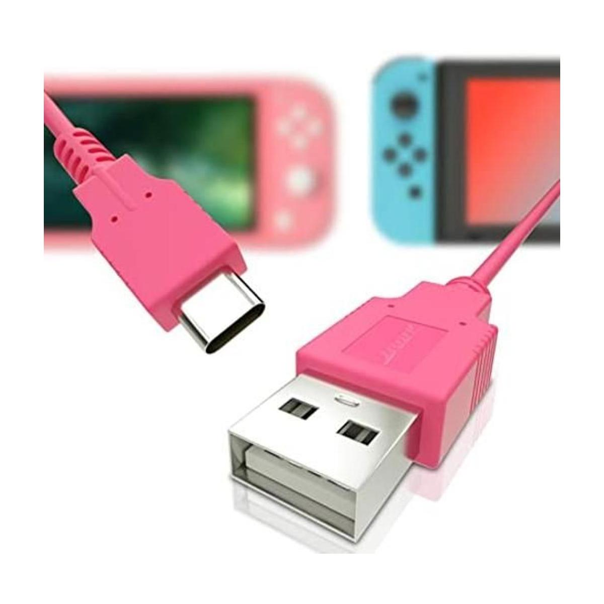 Cargador USB C para Nintendo Switch cable de carga rápida