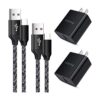 Cargador USB tipo C de carga rápida enchufe USB dual de_1