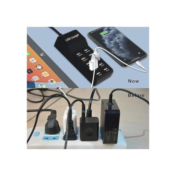 Cargador USB estación de carga USB de 5 V 10 A 50 W con_2