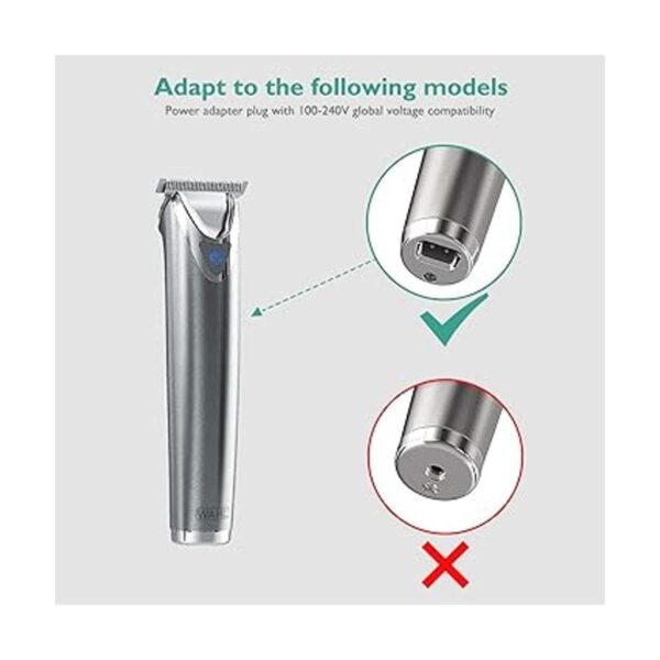 Cargador Wahl Trimmer adaptador de cargador Lnauy