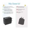 Cargador de CA USB para Treblab FX100 HD77 HD7 X5 XR700_3