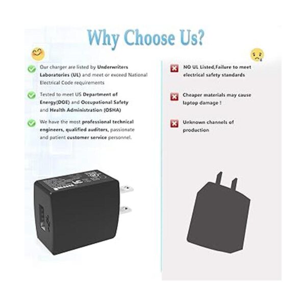 Cargador de CA USB para Treblab FX100 HD77 HD7 X5 XR700_3