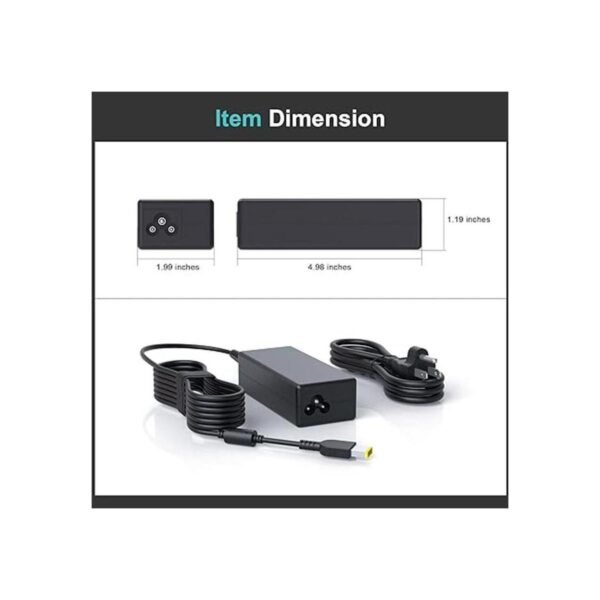 Cargador de CA de 90 W apto para Lenovo Y27gq Y27q 20 V35s_4